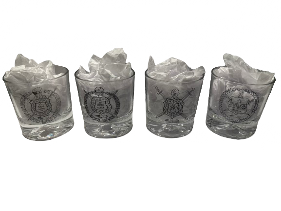 The "Q-llection" Whisky Glasses - Set of 4