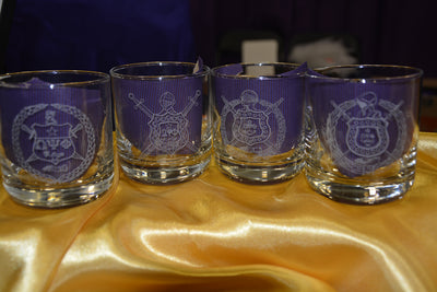 Signature Shield "Q-llection" Old Fashioned Glasses