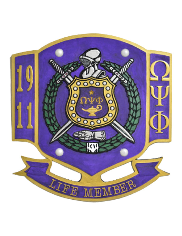 Lifetime Member Escutcheon